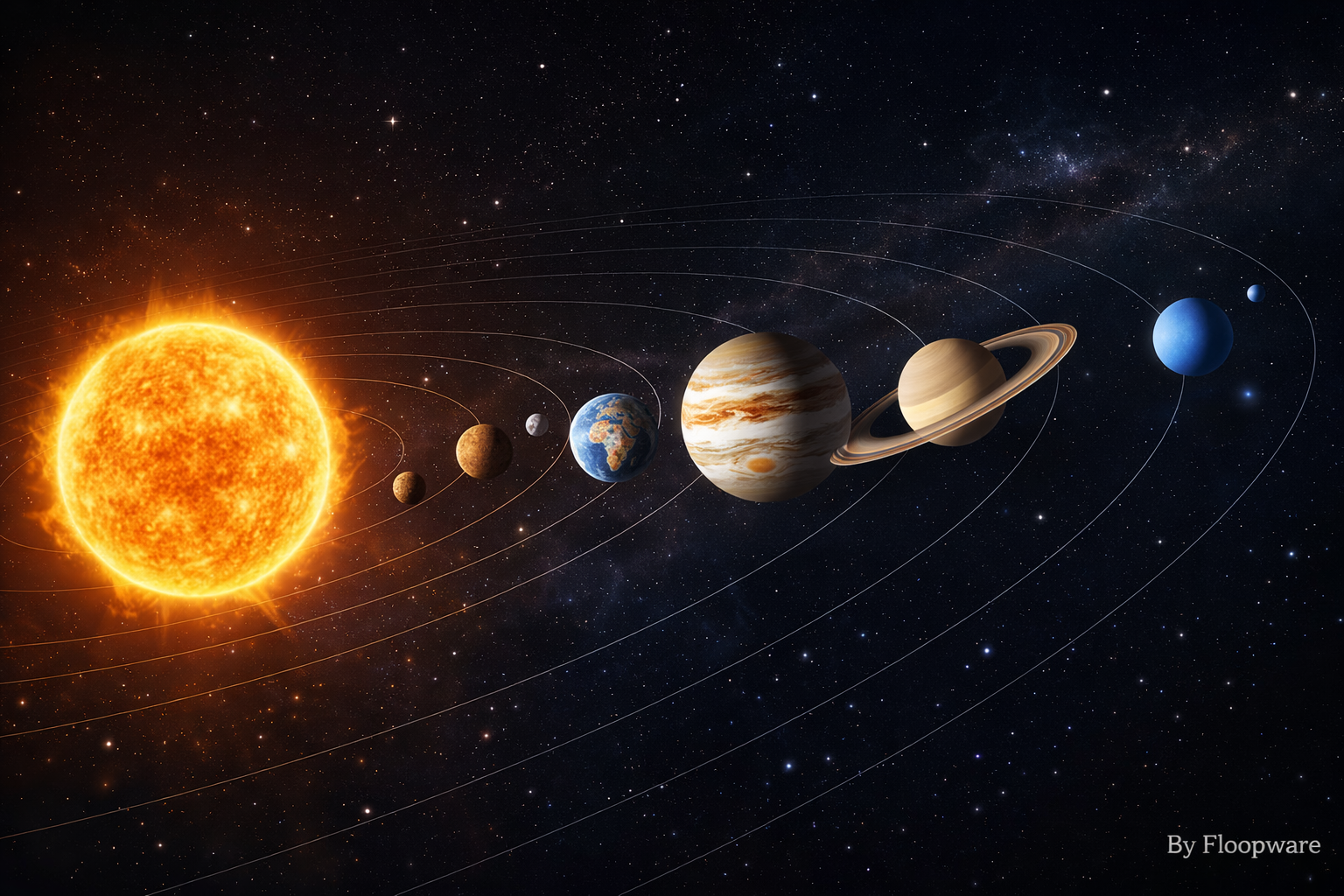Explora el Sistema Solar de forma interactiva: planetas, lunas y curiosidades
